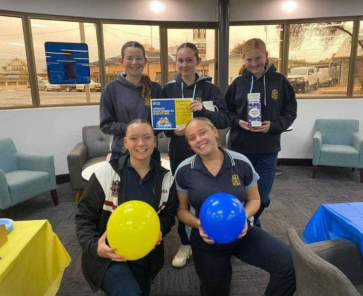 Volunteering at the local library